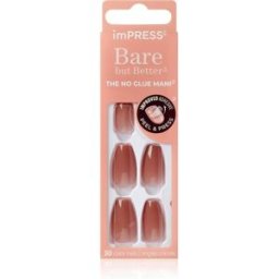 Kiss imPRESS Bare but Better Faux ongles auto-adhésifs Flare 30 pcs