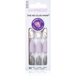 Kiss imPRESS The No Glue Mani Medium Faux ongles auto-adhésifs Climb Up 30 pcs
