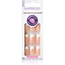 Kiss imPRESS The No Glue Mani Faux ongles auto-adhésifs Ideal 30 pcs