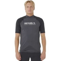 Rip Curl Rash Guard Manches Courtes Shock Black Marle S Homme