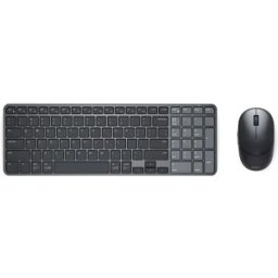 Dell Clavier Et Souris Sans Fil Km746 Pro 7 Compact Set Black One Size unisex