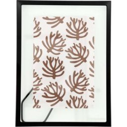 HEMA Cadre Photo 15x20 Cm Métal Noir Flottant (noir)