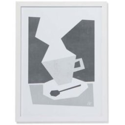 HEMA Cadre Photo 30x40cm Bois Blanc (blanc)