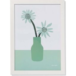 HEMA Cadre Photo A4 Bois Blanc (blanc)