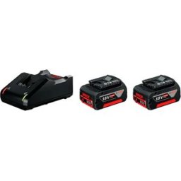 Bosch Professional Chargeur Et Batterie 2x 4.0ah Gal 18v-40 Black One Size