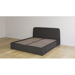 Lit Coffre Original Emma 180x200 - Gris - Tête de lit