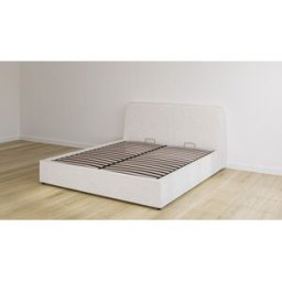 Lit Coffre Original Emma 160x200 - Beige - Tête de lit