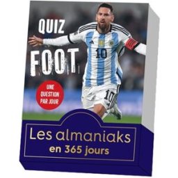 Quiz foot : une question par jour Nicolas Gettliffe Ed. 365