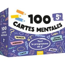 Tout le programme de 5e : 100 cartes mentales Au coeur de ma classe Auzou