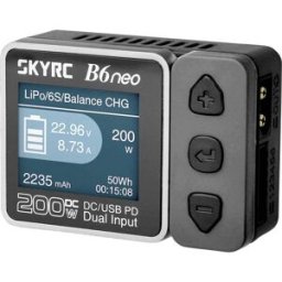 SKYRC B6neo Chargeur de modélisme 10 A plomb, LiFePO, LiHV, Li-ion, Li-polymère, NiCd, NiMH