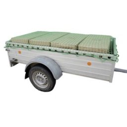 Filet pour remorque (L x l) 3.5 m x 2.5 m HP Autozubehör 25168 avec sangle de serrage en caoutchouc 1 pc(s)