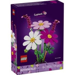 11514 LEGO® Botanicals™ Bouquet de 3 cosmétiques et 2 épis de fleurs de plumes