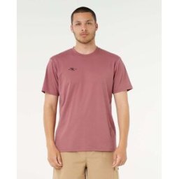 Rip Curl T-shirt Manches Courtes Vaporcool Mick Fanning Diamond Mauve XS Male