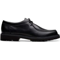 Clarks Shoes Chaussures Berwick Seam Black Leather EU 44 1/2 Homme
