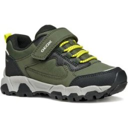 Geox Baskets Sans Lacets Magnetar Abx Military / Lime EU 39 Garçon,Fille
