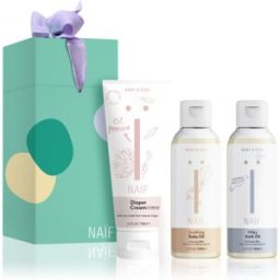 Naif Baby & Kids Newborn Essentials Set Coffret cadeau pour bébé