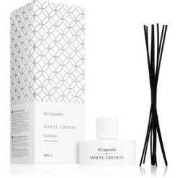 ACappella White Edition Sunrise diffuseur d'huiles essentielles avec recharge 100 ml