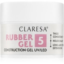 Claresa Rubber Gel Construction Gel UV/LED vernis à ongles gel pour des ongles longs teinte 05 45 g