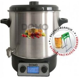 DOMO-ELEKTRO DOMO Stérilisateur, acier inoxydable avec écran LCD (27 l / 2000W) DO42326PC