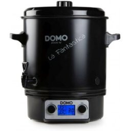 DOMO-ELEKTRO DOMO Stérilisateur inox LCD - 2 ouvertures - robinet plast. (27 l / 2000W) DO42327PC