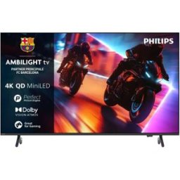 Philips Tv 65mled920 65´´ 4k Mini Led Black Europe PAL unisex