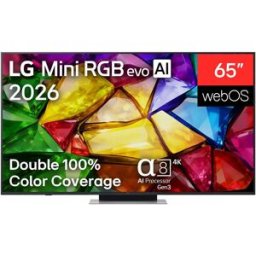Lg Tv 65mrgb87b3b 65´´ 4k Mini Led Black One Size unisex