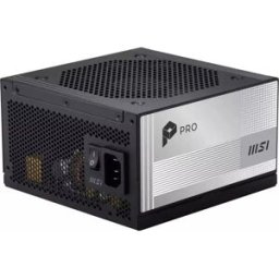 MSI Alimentation Modulaire Pro A850pl 80 Plus Platinum 850w Black One Size unisex