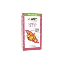 Arkopharma Arkogélules Oméga 3 6 et 9 60 Gélules - Pot