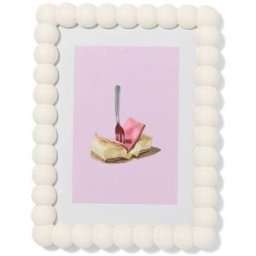HEMA Cadre Photo 15x20 Cm Bois Billes (blanc)