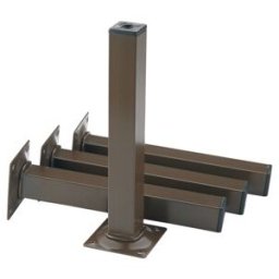Pied de meuble chr.25x25mm H.300mm panneau 4 pcs/set ; Element System (11101-00030)