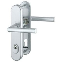 Set de poignées de protection Hoppe Amsterdam 86G/3332ZA/3330/1400 ES1 SK2 PZ VK 8/10mm (3663352)