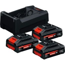Bosch Batterie Et Chargeur Power Set 3x Exba18v-40 + Gal 12v/18v-80 Multicolor One Size