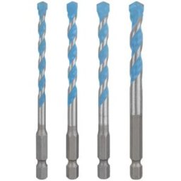 Bosch Accesorios Perceuse Murale Expert Hex-9 5.5-8 Mm 4 Unités Blue One Size