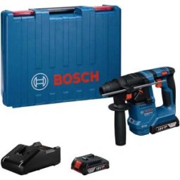 Bosch Professional Marteau De Démolition Gbh 18v-18 + L-boxx Black / Blue One Size