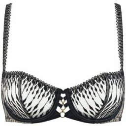 Aubade BH mit Reifen VOODOO KISS millenium black noir 75B