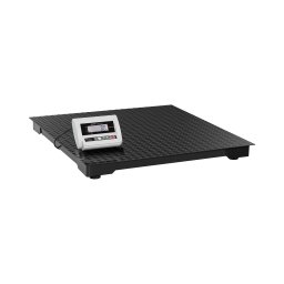 Balance au sol ECO - 1 000 kg / 0,5 kg - 100 x 100 cm - avec écran LCD
