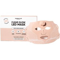 breakout + aid Clear Glow Led Mask masque visage LED 1 pcs