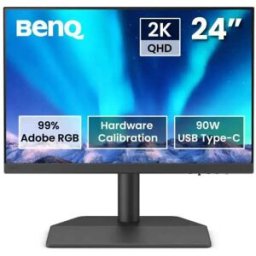 BenQ Écran Sw242q 24´´ Qhd Ips Led Black One Size unisex