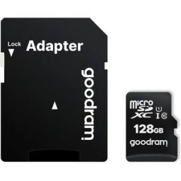 Goodram Carte Mémoire Avec Adaptateur Micro Sd M1aa Cl10 Uhs-i 128gb Black / White One Size unisex