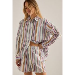It's 9pm Ensemble pyjama Jessie chemise et short en coton taille: Uk 14 chez Anthropologie