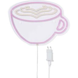 HEMA Lampe Led Néon 30,5x40x1,3cm Café (multicolore)