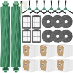INF Kit combo de pièces de rechange pour aspirateur robot – compatible avec iRobot Roomba 505/405/500/400/506/507, pièces