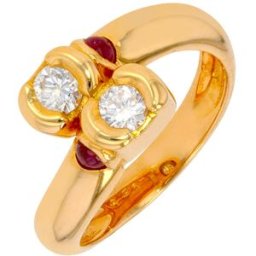 Gemme-les-bijoux Bague rubis 0.20