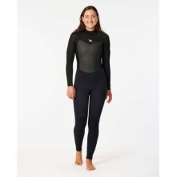 Rip Curl Combinaison femme Omega 3/2 Zip dos Noir 12 Female