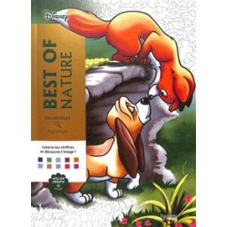 Best of nature : colorie les chiffres et découvre l'image ! Walt Disney company Hachette Heroes