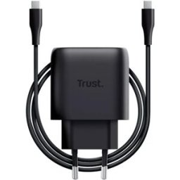Trust Chargeur Mural Usb-c 25722-45w Black One Size unisex