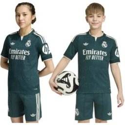 Adidas T-shirt Manches Courtes Junior Loin Real Madrid 26/27 Aurora Ivy 15-16 Années Garçon,Fille