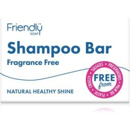 Friendly Soap Natural Shampoo Bar Fragrance Free savon naturel pour cheveux sans parfum 95 g