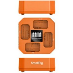 SmallRig 5749 Chargeur de batterie à 4 canaux pour appareil photo NP-FW50