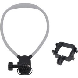 INF Kit de fixation tour de cou Pocket Expansion - compatible avec DJI Osmo Pocket 4 Pro, adaptateur GoPro, double griffe cold